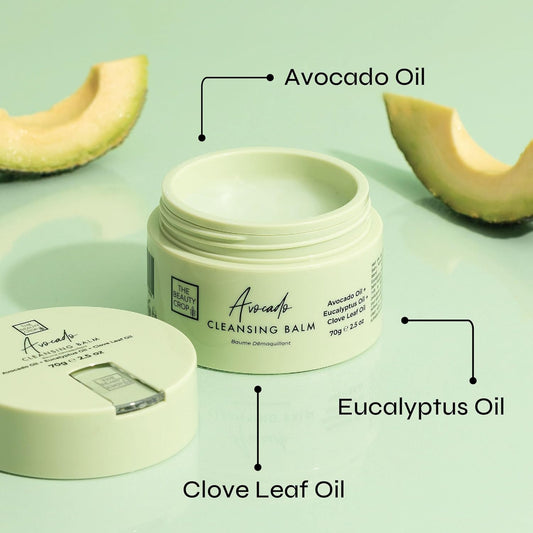 The Beauty Crop Avocado Cleansing Balm Refill - Nourishing & Hydrating, Suitable For All Skin Types, Vegan Friendly - 100 Ml