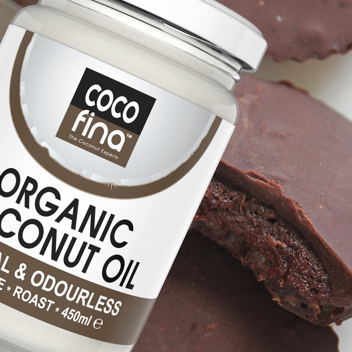 Cocofina - Coconut Oil - Fry, Bake, Roast Light & Natural - 450Ml : Grocery & Gourmet Food
