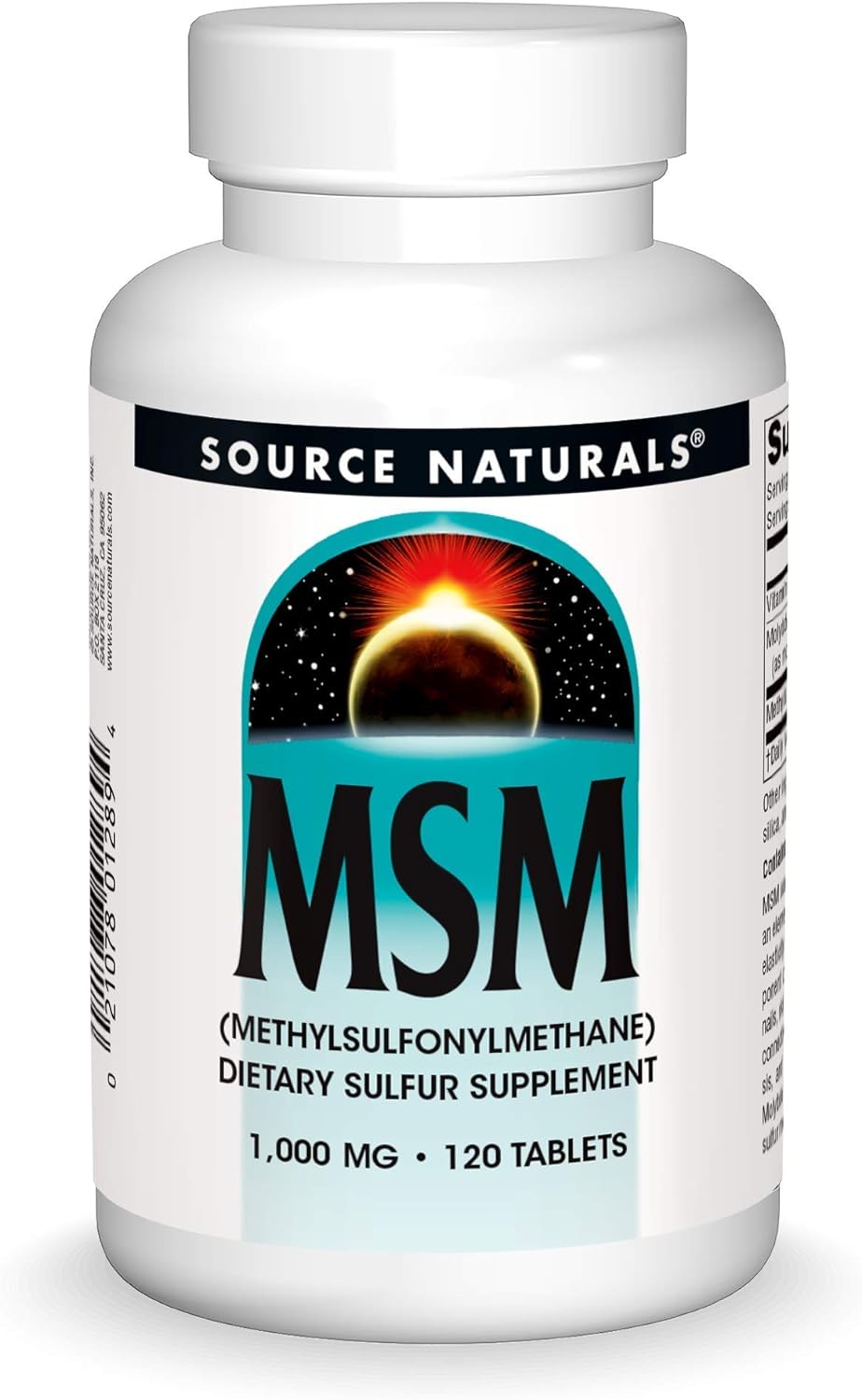 Source Naturals Msm (Methylsulfonylmethane), Dietary Sulfer Supplement