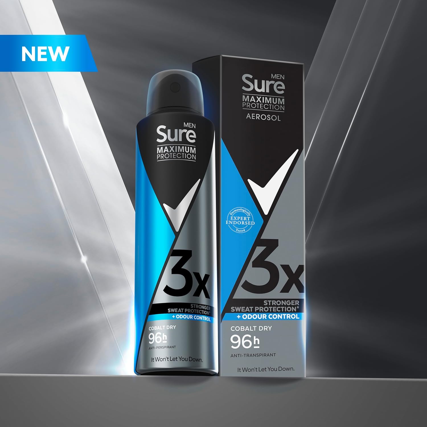 Sure For Men AP 150ML COBALT DRY FRANZ UK : Amazon.co.uk: Beauty