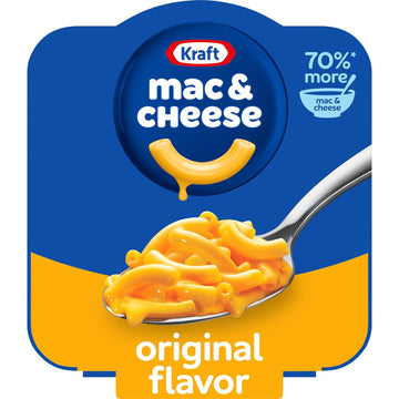 Kraft Original Macaroni and Cheese Easy Microwavable Big Bowl Dinner (3.5 oz Bowl)