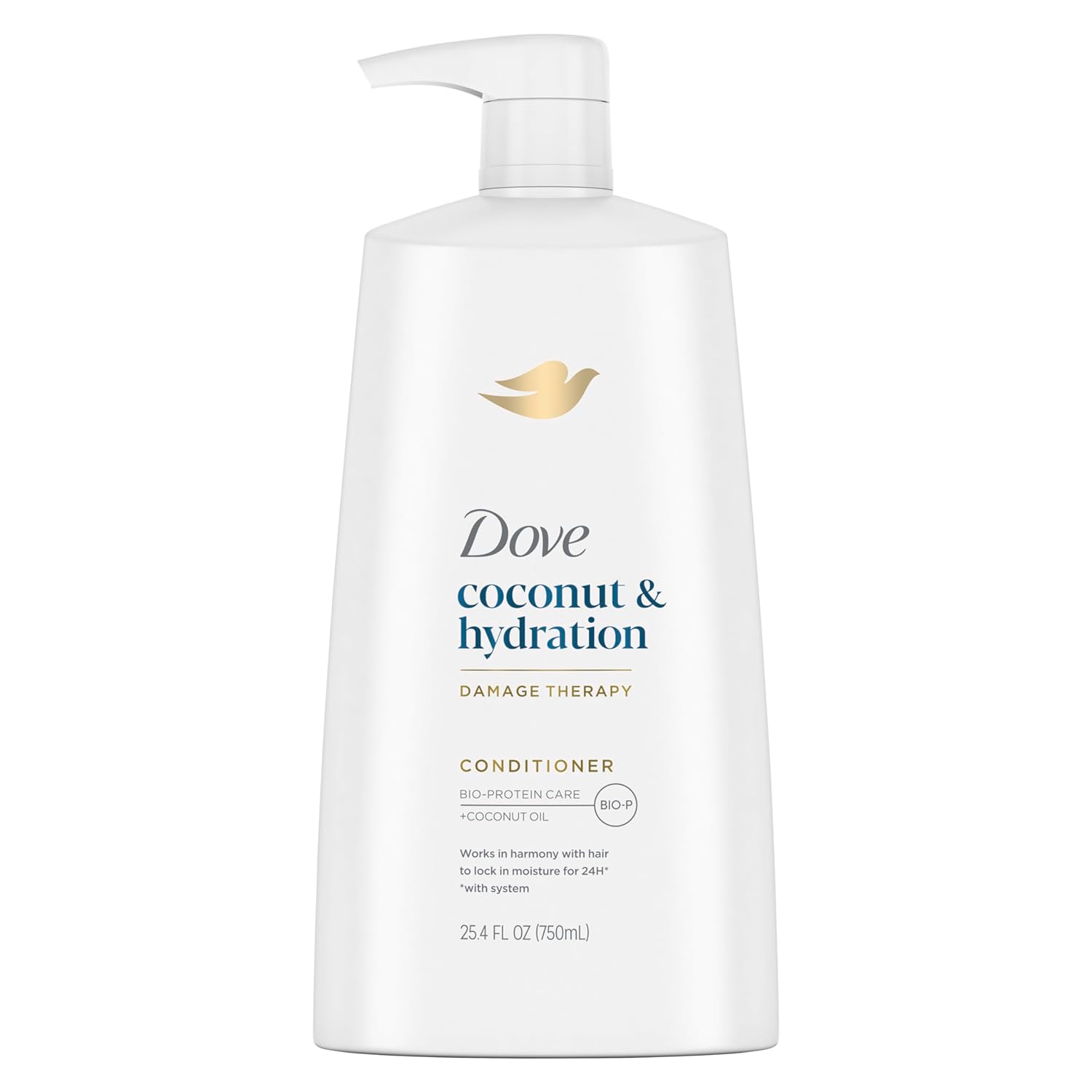 Dove Ultra Care Coconut & Hydration Conditioner For Dry Hair With Jojoba And Sweet Almond Oils, 25.4 Oz