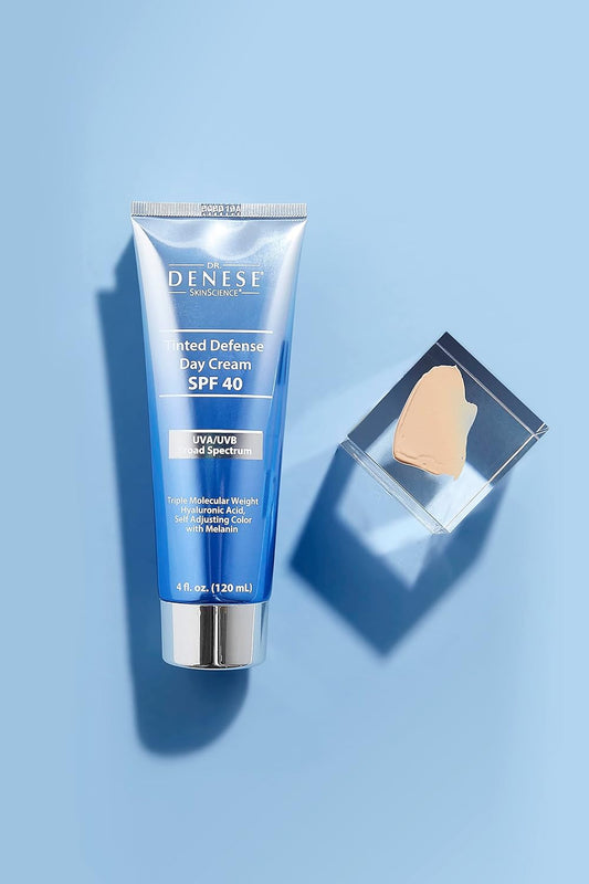 Dr. Denese Spf 40 Defense Day Cream, Anti-Aging Bb (Beauty Balm) Cream, Cc (Color Correcting) Cream (Natual, 6 Oz)