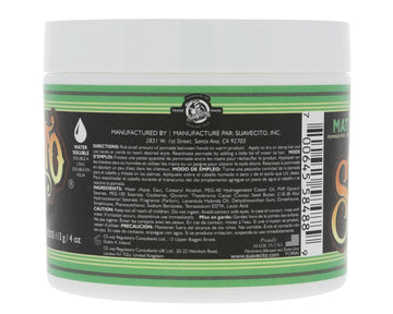 Suavecito Pomade Matte (No Shine) Formula 4 Oz, 2 Pack - Medium Hold Hair Pomade For Men - Matte Hair Paste For Natural Texture Hairstyles