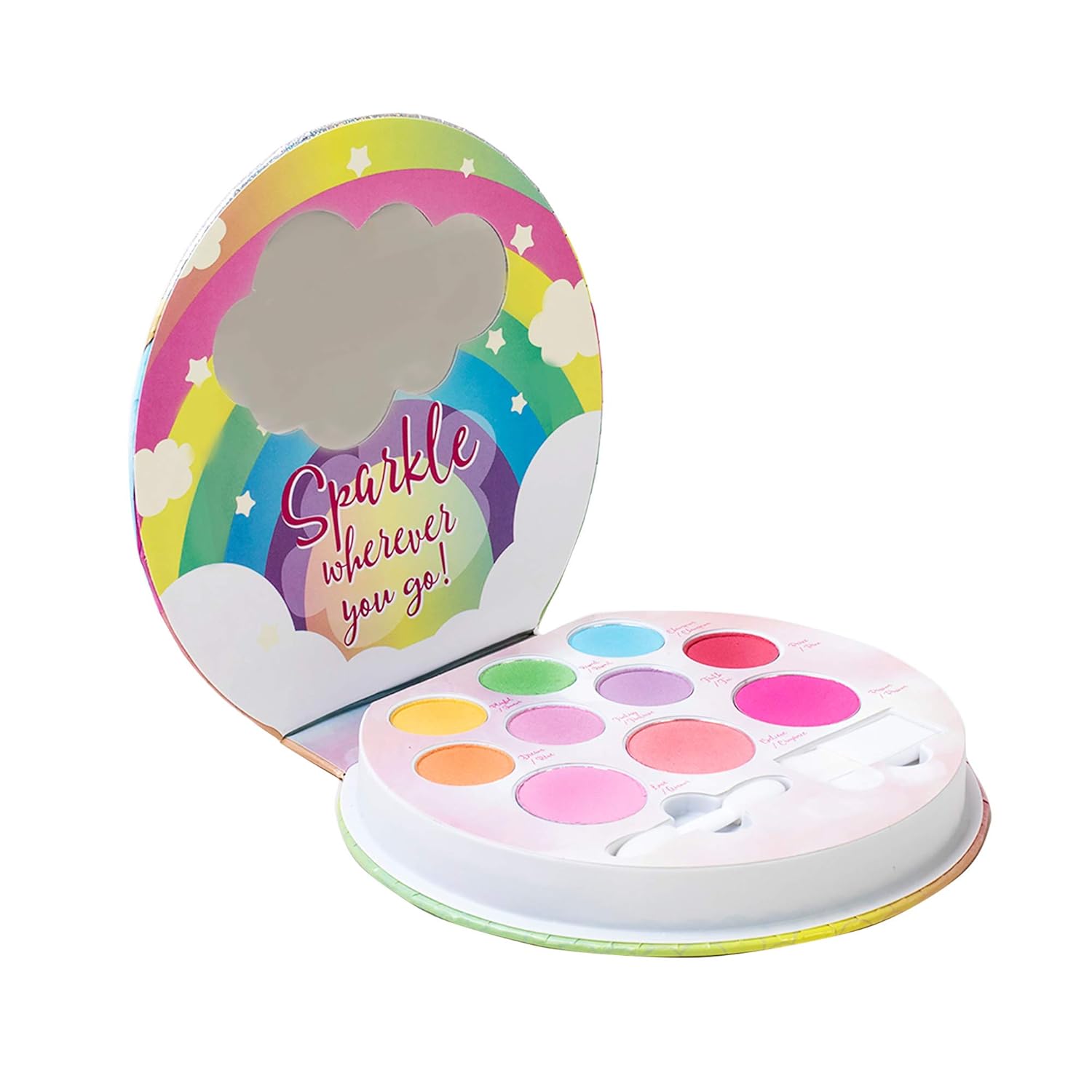 Lip Smacker Sparkle & Shine Eyeshadow Makeup Palette, Unicorn Palette | Christmas Make Up Collection | Holiday Present | Gift For Girls