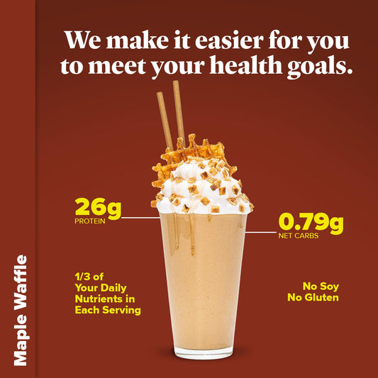 Keto Chow Pumpkin Spice Caramel | Keto Meal Replacement Shake Powder | Nutritionally Complete | Low Carb | Delicious Easy Meal Substitute | Protein Rich You Choose The Fat | 21 Meal Serving