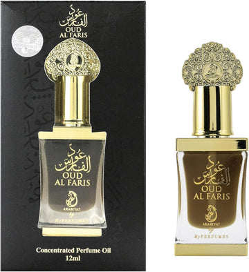 Oud Al Faris Arabiyat Concentrated Perfume Oil For Women And Men (Unisex), 12Ml Made In Uae