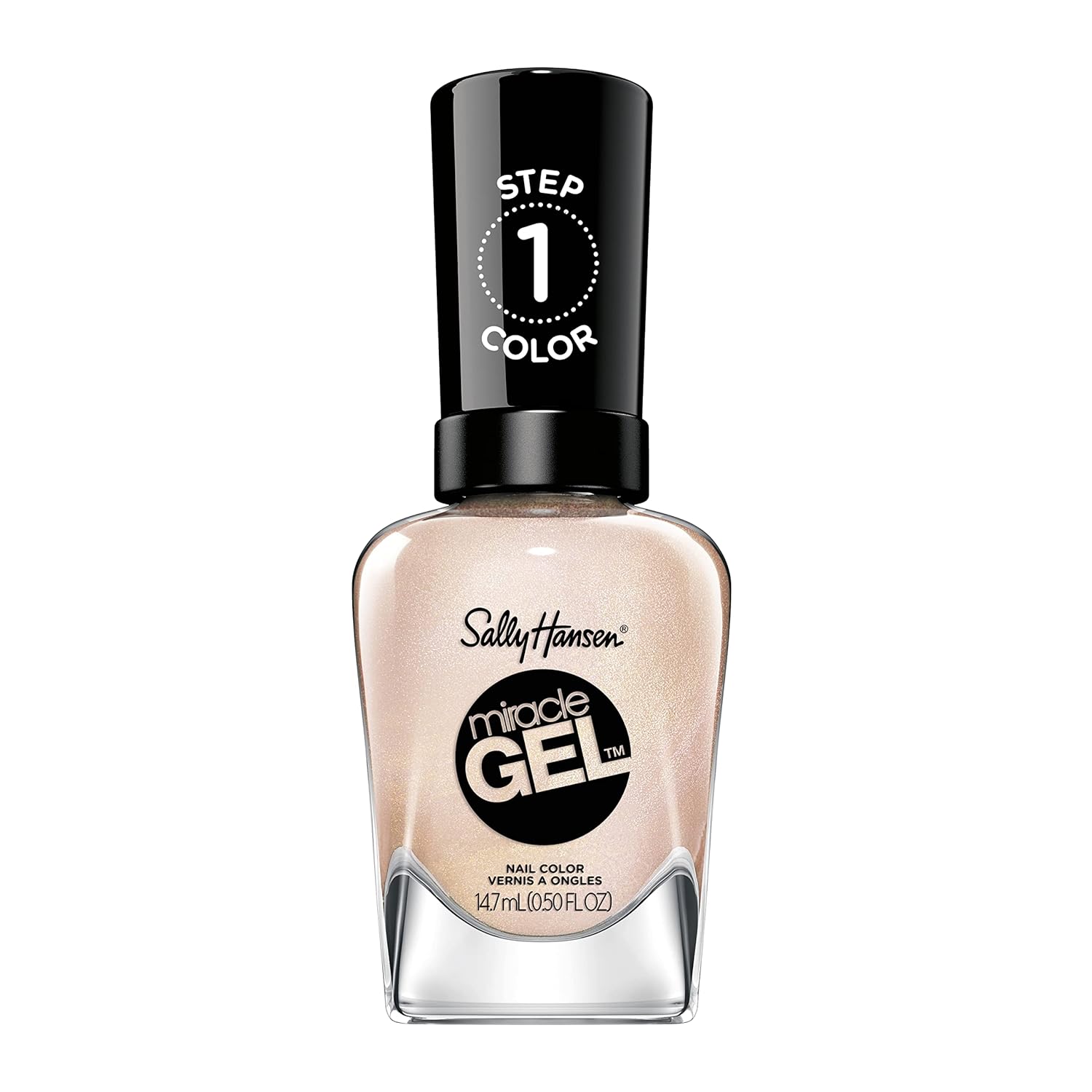 Sally Hansen Miracle Gel™, Cozy Chic Only Have Ice For You, Long Lasting, Gel-Like Formula, No Uv Lamp Needed, Nude Nail Polish