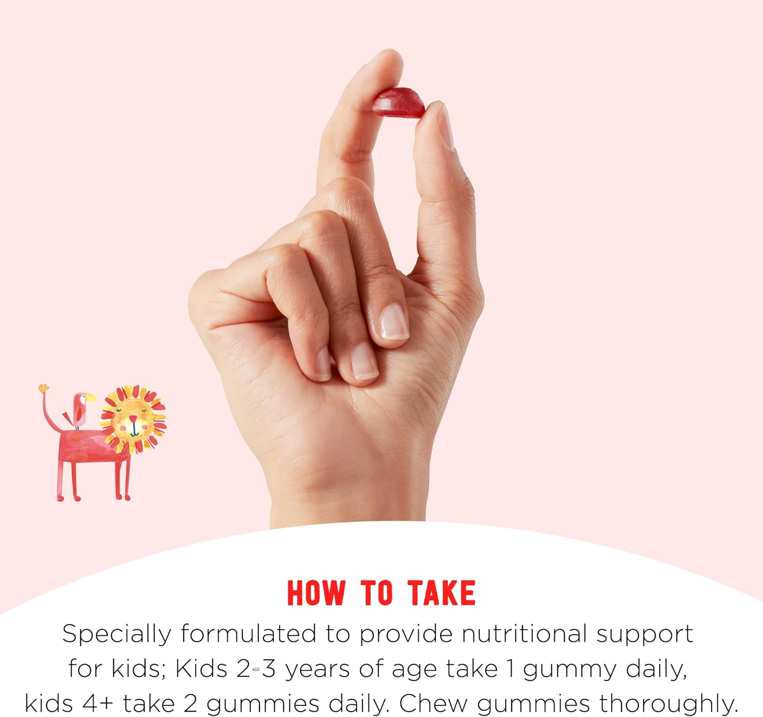Mama Bear Vegan Probiotic, Berry, 60 Gummies, 1 Billion CFU per Gummy : Health & Household