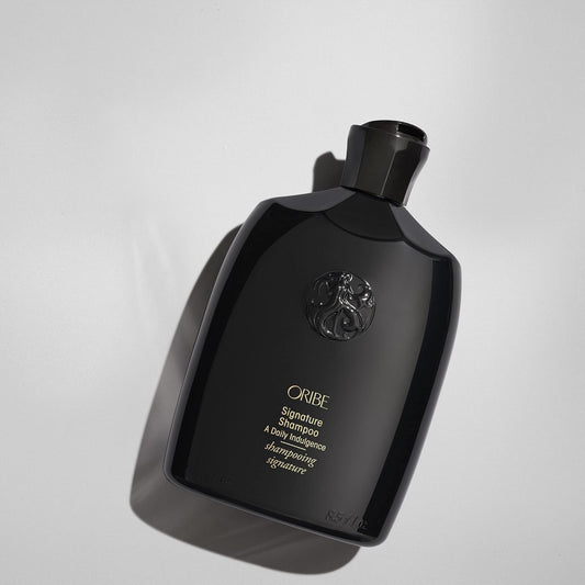 Oribe Signature Shampoo, 8.5 Oz With Oribe Signature Conditioner, 6.8 Oz And Oribe Rough Luxury Soft Molding Paste