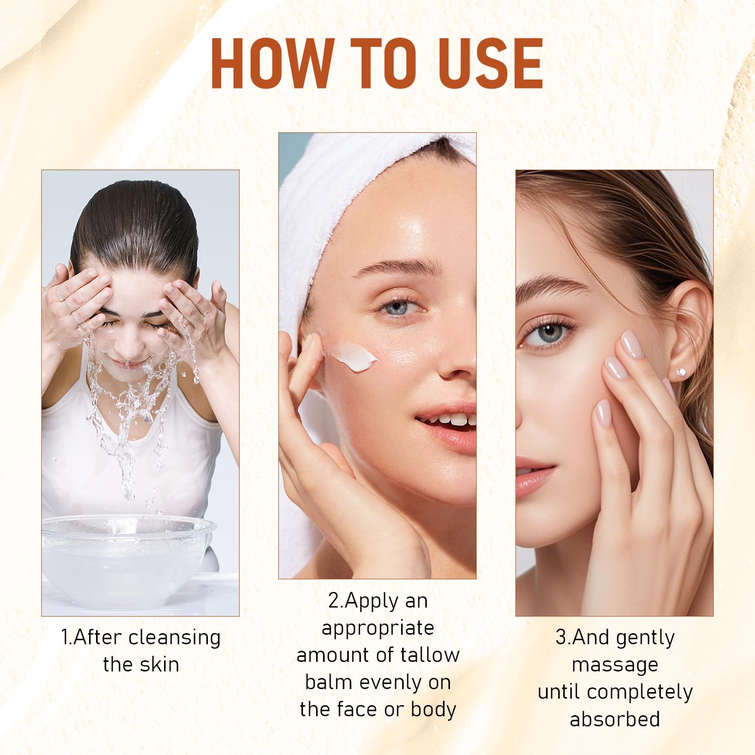 Viuvoiul Tallow And Honey Balm,Whipped Tallow Honey Balm,Premium Beef Tallow And Wild Honey, Tallow Face Moisturizer, For All Skin Types (2 Pcs,60G / 2.12Oz) : Beauty & Personal Care