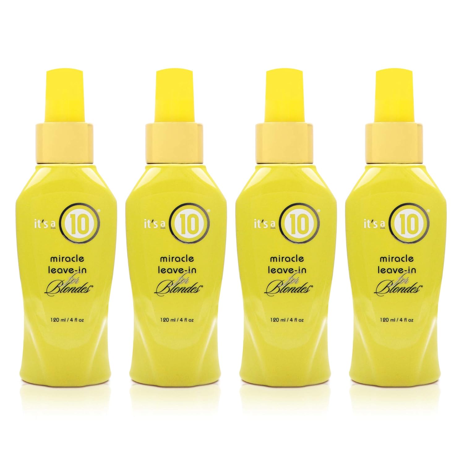 It'S A 10 Haircare Miracle Leave-In Conditioner For Blondes 4 Oz (Pack Of 4)