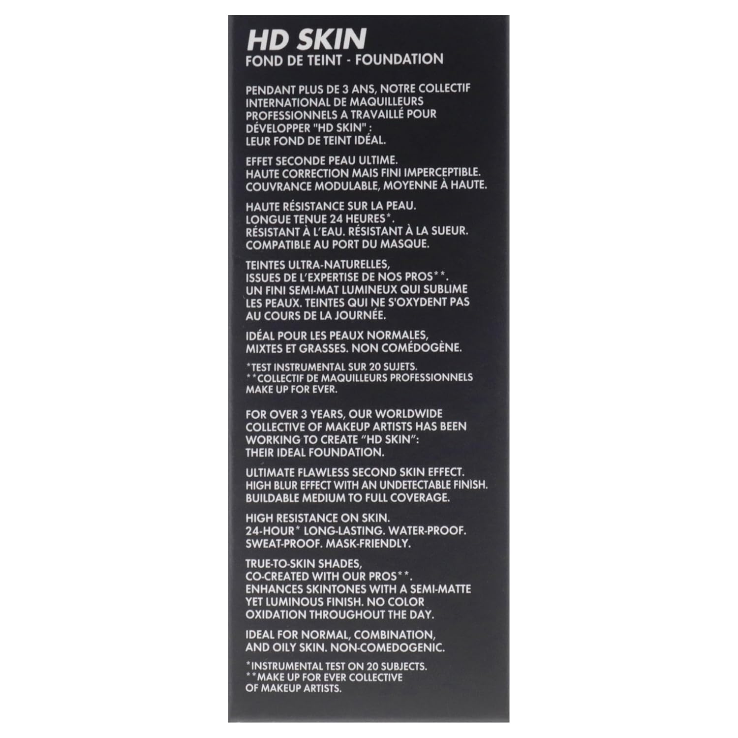 Hd Skin Undetectable Longwear Foundation - 1N10 By Make Up For Ever For Women - 1 Oz Foundation : Beauty & Personal Care