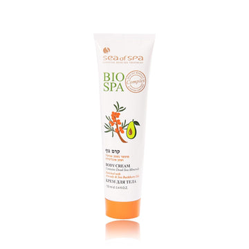 Sea Of Spa Dead Sea Body Cream Enriched With Avocado Oil And Sea Buckthorn Oil Contains Dead Sea Minerals Bio Spa 100Ml 3.5Fl.O.Z