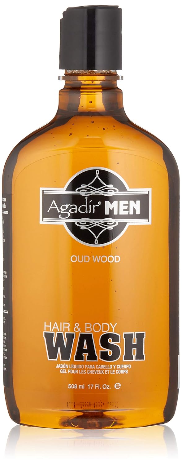 Agadir Men Hair And Body Wash, 17 Fl Oz