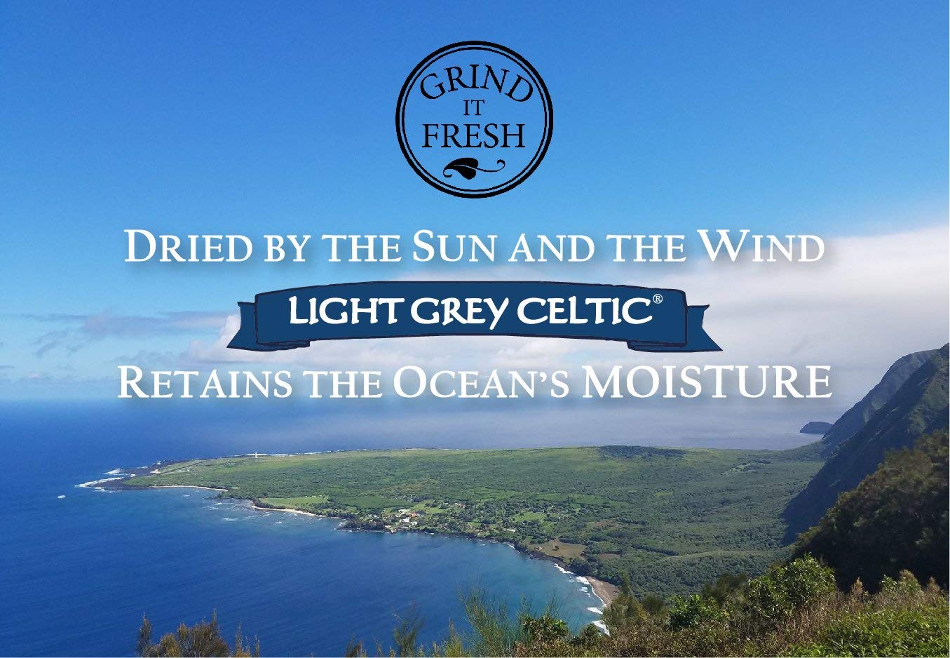 Light Grey Celtic Sea Salt 1 Pound Resealable Bag – Additive-Free, Delicious Sea Salt, Perfect For Cooking, Baking And More - Gluten-Free, Non-Gmo Verified, Kosher And Paleo-Friendly : Grocery & Gourmet Food