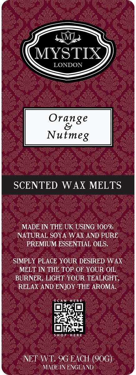 Mystix Orange & Nutmeg Wax Melt X 5, 90G