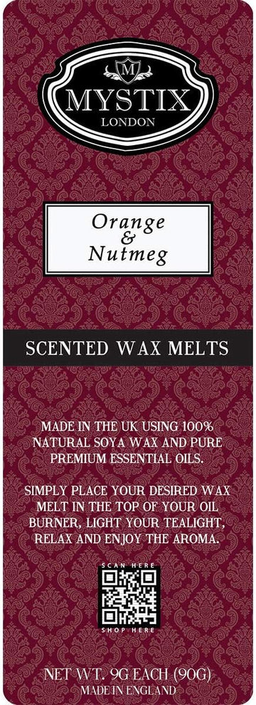 Mystix Orange & Nutmeg Wax Melt x 5, 90g