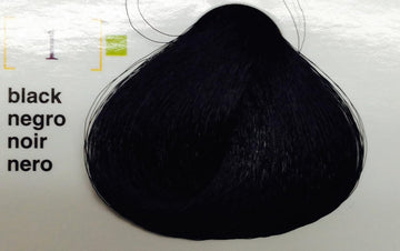 Salerm Vison Permanent Cream Haircolor (1 Black) : Beauty & Personal Care