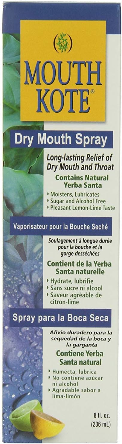 Mouthkote Alcohol Free Spray, Regular, 8Oz Per Bottle (5 Pack) : Health & Household