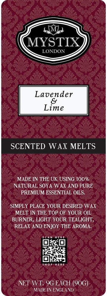 Mystix Lavender & Lime Wax Melt, 90g