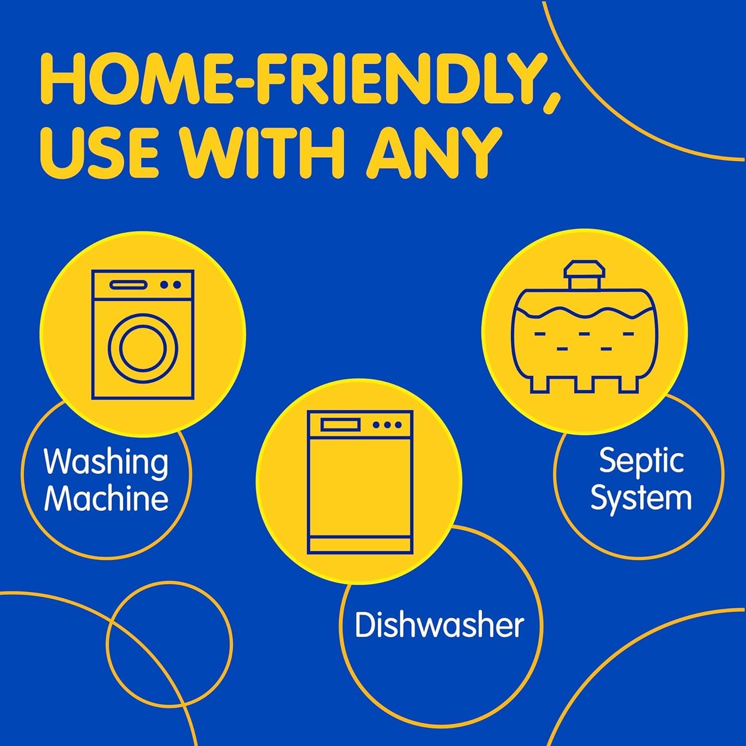 Plink Washer and Dishwasher Freshener and Cleaner, Prevents Residue, Removes Odors in Kitchen and Laundry Room Appliances, Septic-Friendly, Fresh Lemon Scent, 2 Packs of 4 Tablets : Health & Household