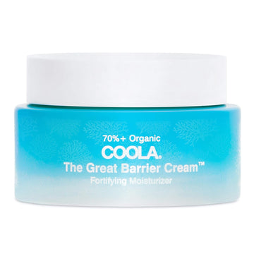 Coola Organic The Great Barrier Cream Face Moisturizer, Dermatologist Tested Skin Barrier Protection, Vegan And Gluten Free, 1.5 Fl Oz