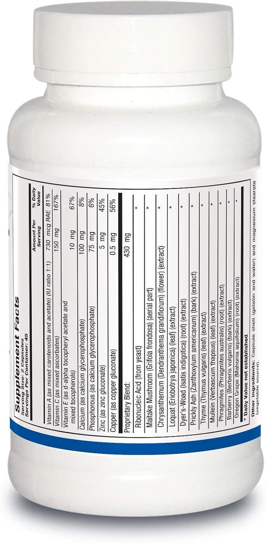 Biotics Research Neutrophil Plus, Immune Support, Maitake Mushroom, Barberry, Antioxidant Activity, Optimal Immune Function, Upper Respiratory Health. 90 Caps