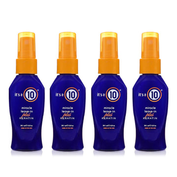 Its A 10 + Keratin Mir Le Size 2z Its A 10 + Miracle Leave-In Plus Keratin, 2 Fl. Oz (Pack of 4)