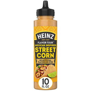 Heinz Flavor Tour Mexican Inspired Street Corn Sauce, 10 Fl Oz Bottle