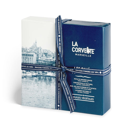 La Corvette, Gift Box Set - 4X125G Marseille Soaps