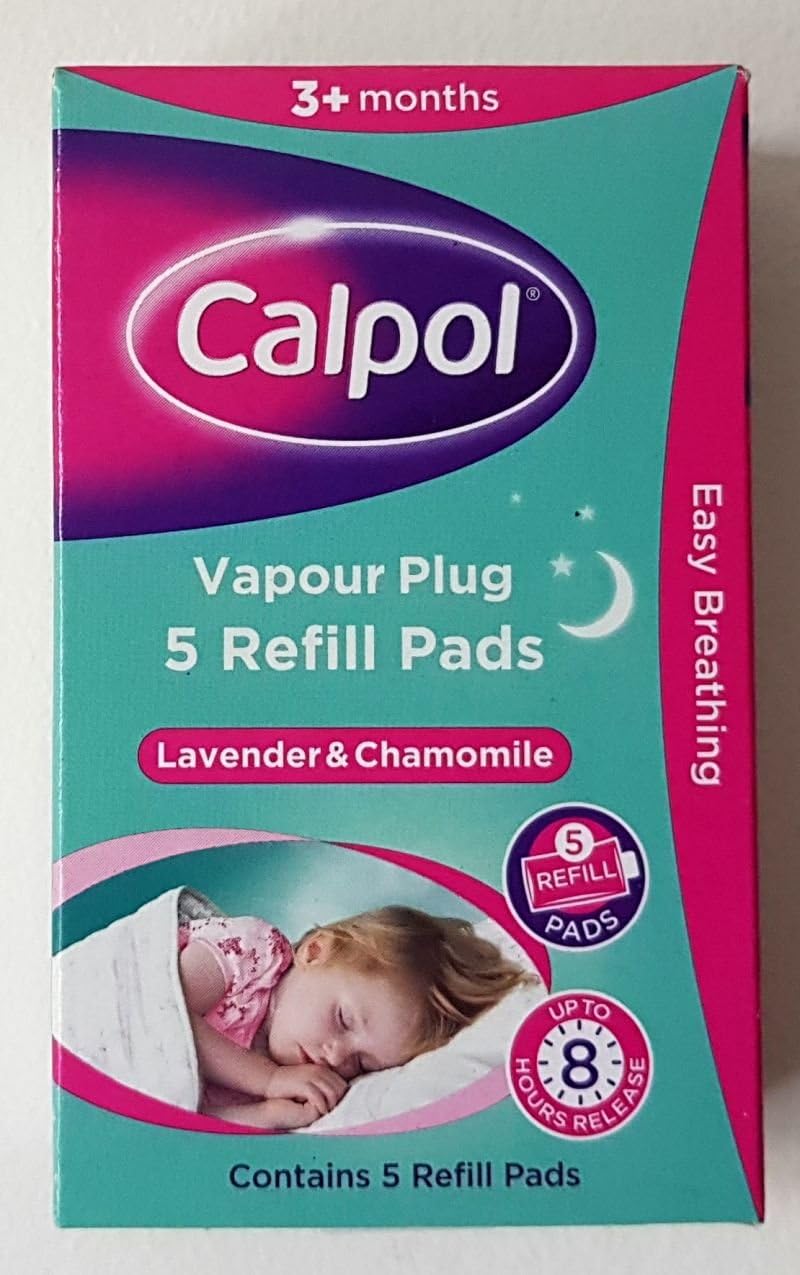Calpol Refill Pads Fo Vapour Plug & Nightlight 5 Per Pack