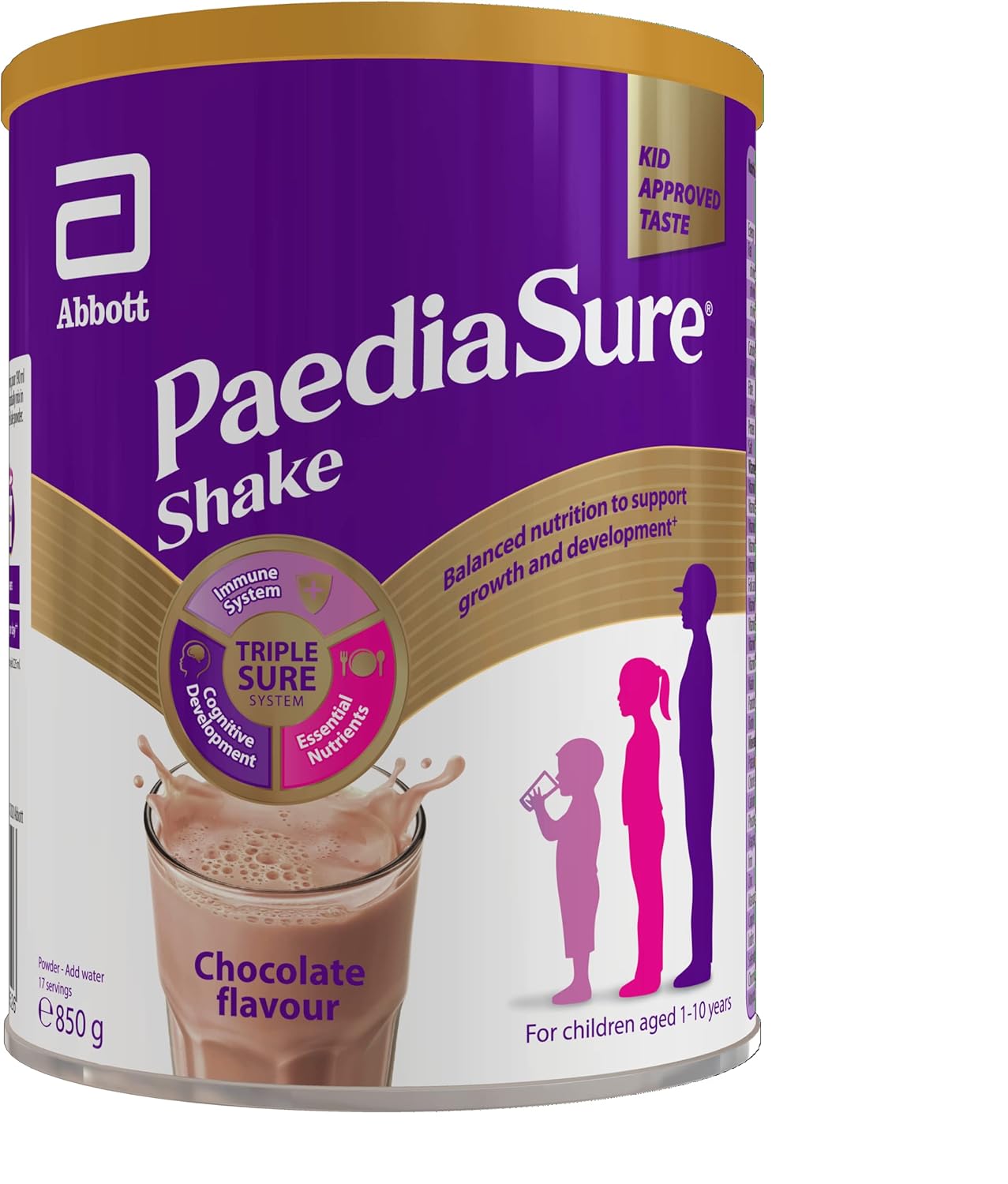 Paediasure Shake – Vanilla Flavour – 850G – Balanced Nutritional Supplement Drink – Multivitamin For Kids – With Protein, Carbohydrates & Minerals – Supports Growth & Development – Vegetarian