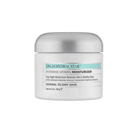Pharmagel Dn-24 Hydracrème - Intensive Vitamin Moisturizer - Day And Night Face And Neck Cream For Normal, Dry, And Aging Skin - 2 Oz