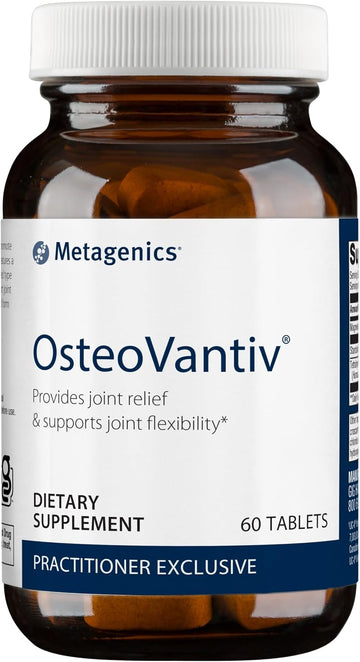 Metagenics Osteovantiv - Joint Support Supplement* - Aid Joint Flexibility In Healthy People* - Joint Health Supplement* - Non-Gmo & Gluten-Free - 60 Tablets