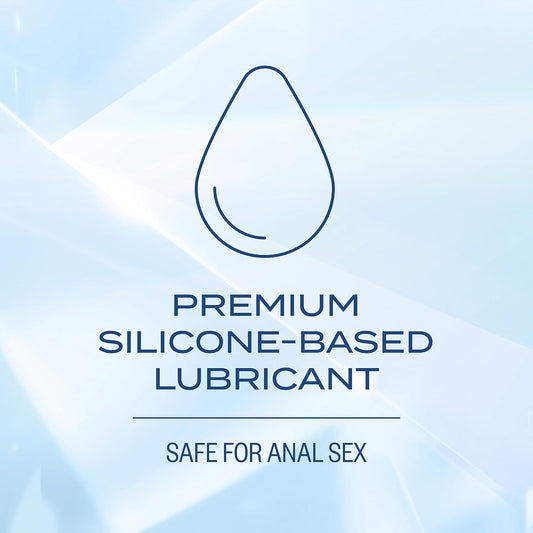 K-Y True Feel Silicone Lube, Personal Lubricant, Silicone-Based Formula, Safe To Use With Condoms, For Men, Women And Couples, 3X0.16 Fl Oz Sachets (Pack Of 48, 144 Total Sachets)