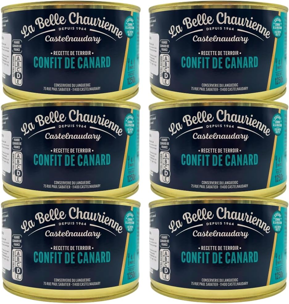 La Belle Chaurienne Confit Duck Legs 1250G X 6