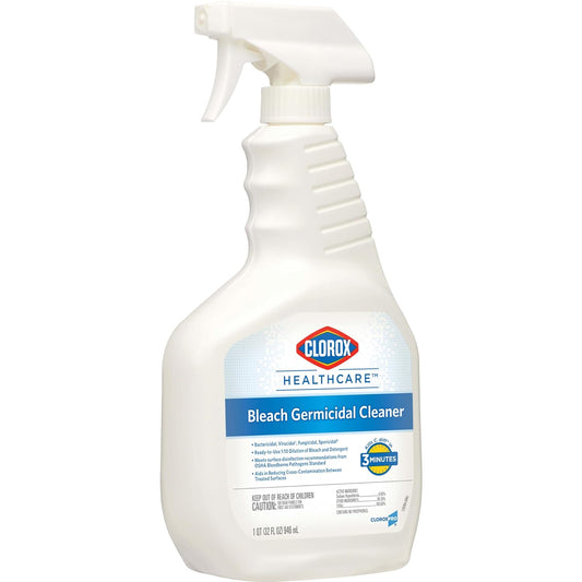 Clorox Healthcare Bleach Germicidal Cleaner Spray, 32 Fl Oz (Package May Vary)