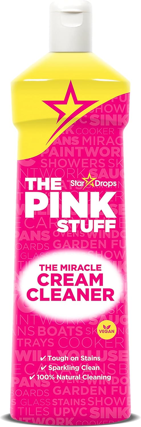 Stardrops - The Pink Stuff Miracle Cleaning Paste, Multi-Purpose Spray, And Cream Cleaner 3-Pack Bundle (1 1 Cleaner)