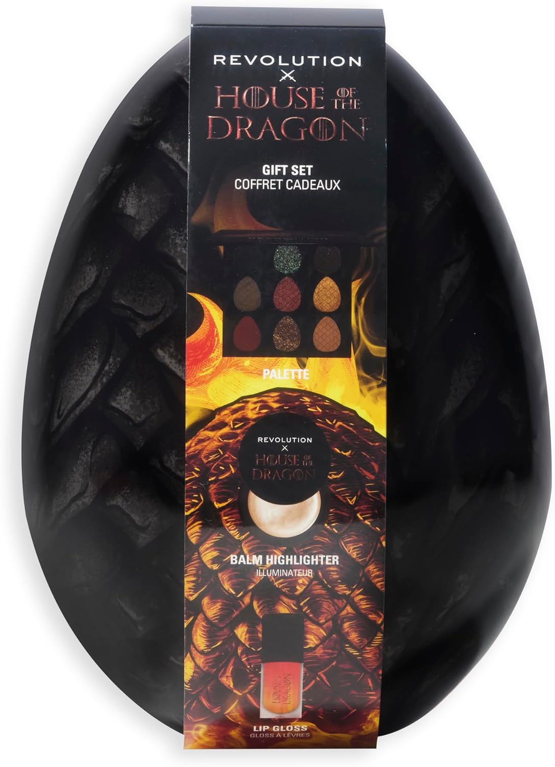 Revolution Beauty, House of Dragon x Revolution Dragon Glow Gift Set, Holiday Makeup Set with Eyeshadow Palette, Lip Oil & Highlighter Balm, Vegan & Cruelty-Free : Amazon.co.uk: Beauty
