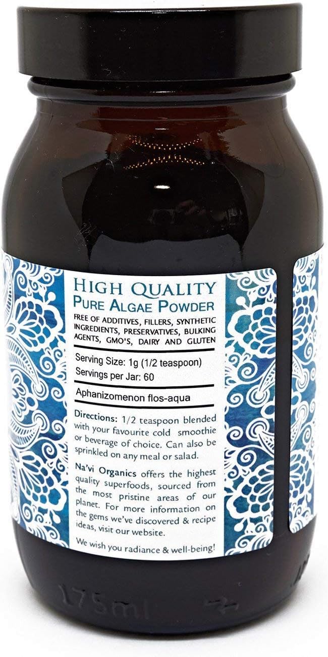 Klamath Lake Bioactive Blue-Green Algae Juice Powder - Wild Harvested (60G)