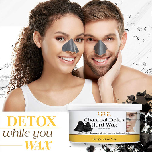 Gigi Charcoal Detox Hard Wax 5 Oz