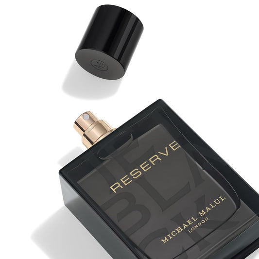 Michael Malul Jet Black Reserve Eau De Parfum For Men - 100Ml | 3.4Oz