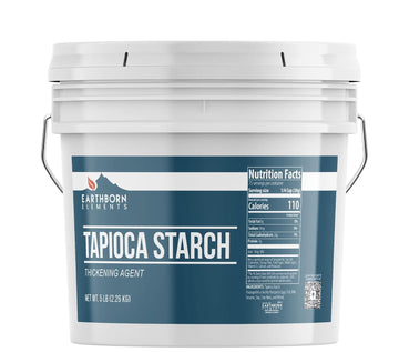 Earthborn Elements Tapioca Starch (5 Gallon), Tapioca Flour, Resealable Bucket