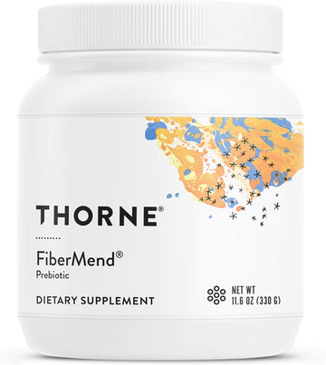 Thorne Fibermend - Prebiotic Fiber Powder To Help Maintain Regularity And Balanced Gi Flora - 11.6 Oz