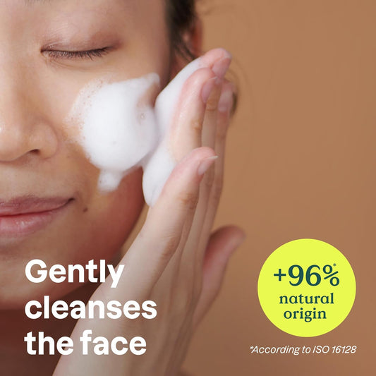 Attitude Micellar Foaming Facial Cleanser, Ewg Verified, Dermatologically Tested, Plant And Mineral-Based, Vegan, Coconut & Wildberries Scent, 5 Fl Oz