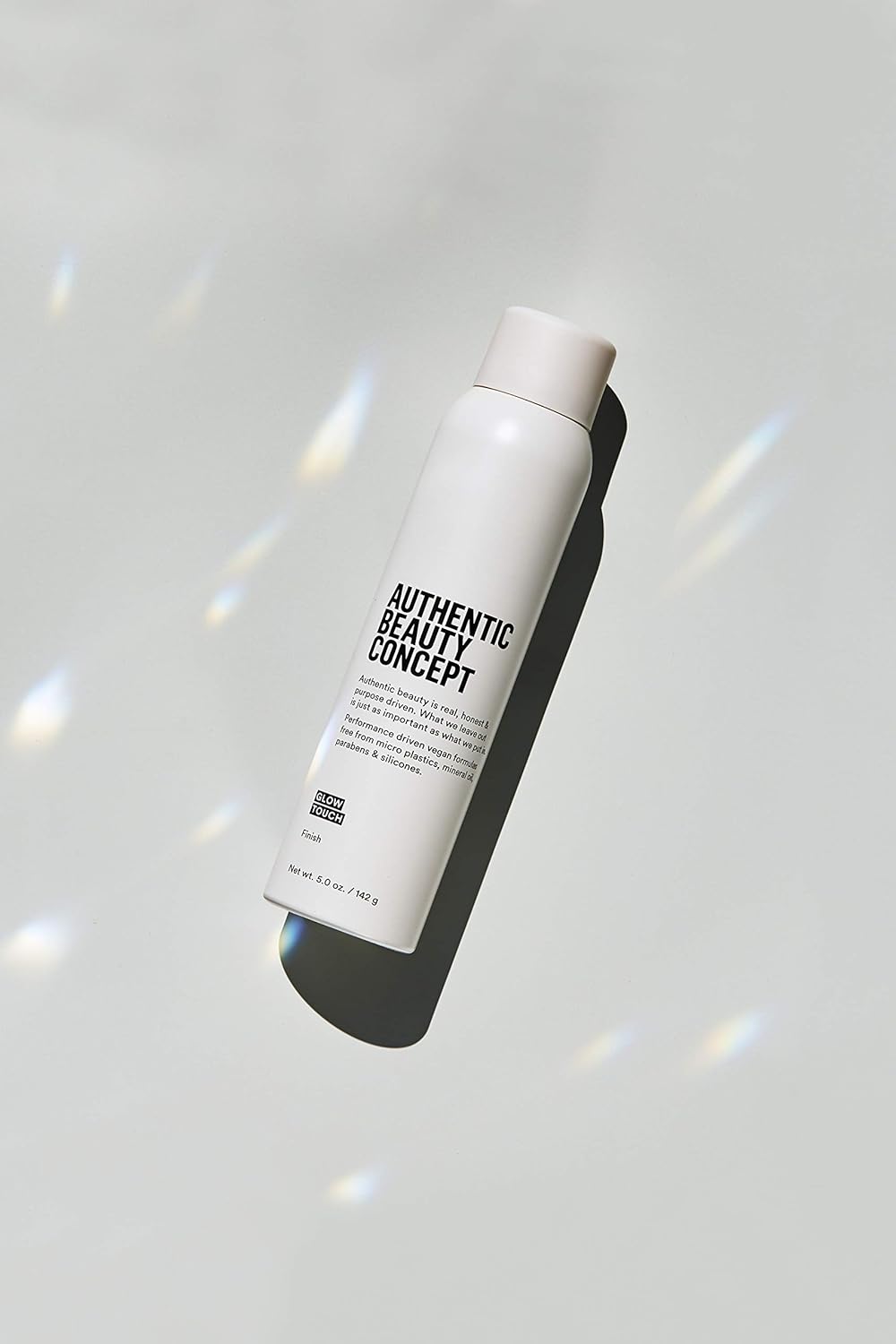 Authentic Beauty Concept Glow Touch | Finishing Spray | Shine Spray | Soft & Smooth Finish | All Hair Types | Vegan & Cruelty-Free | Silicone-Free | 5 Oz. : Beauty & Personal Care