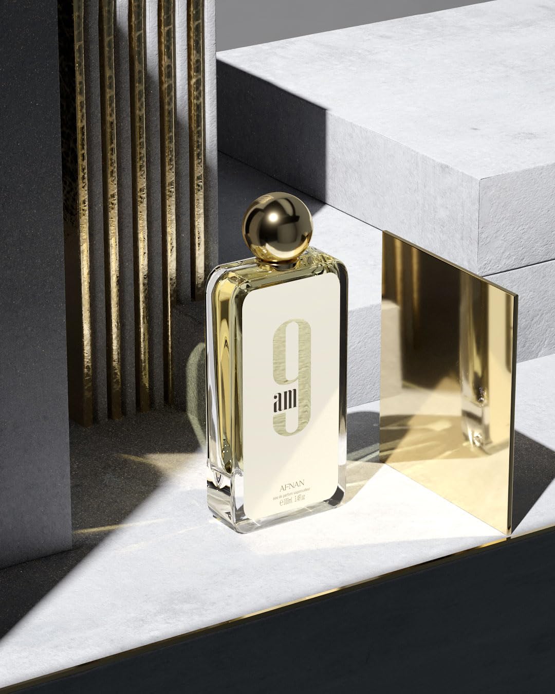 Afnan 9 Am Unisex Eau De Parfum, 3.4 Fl. Oz : Beauty & Personal Care