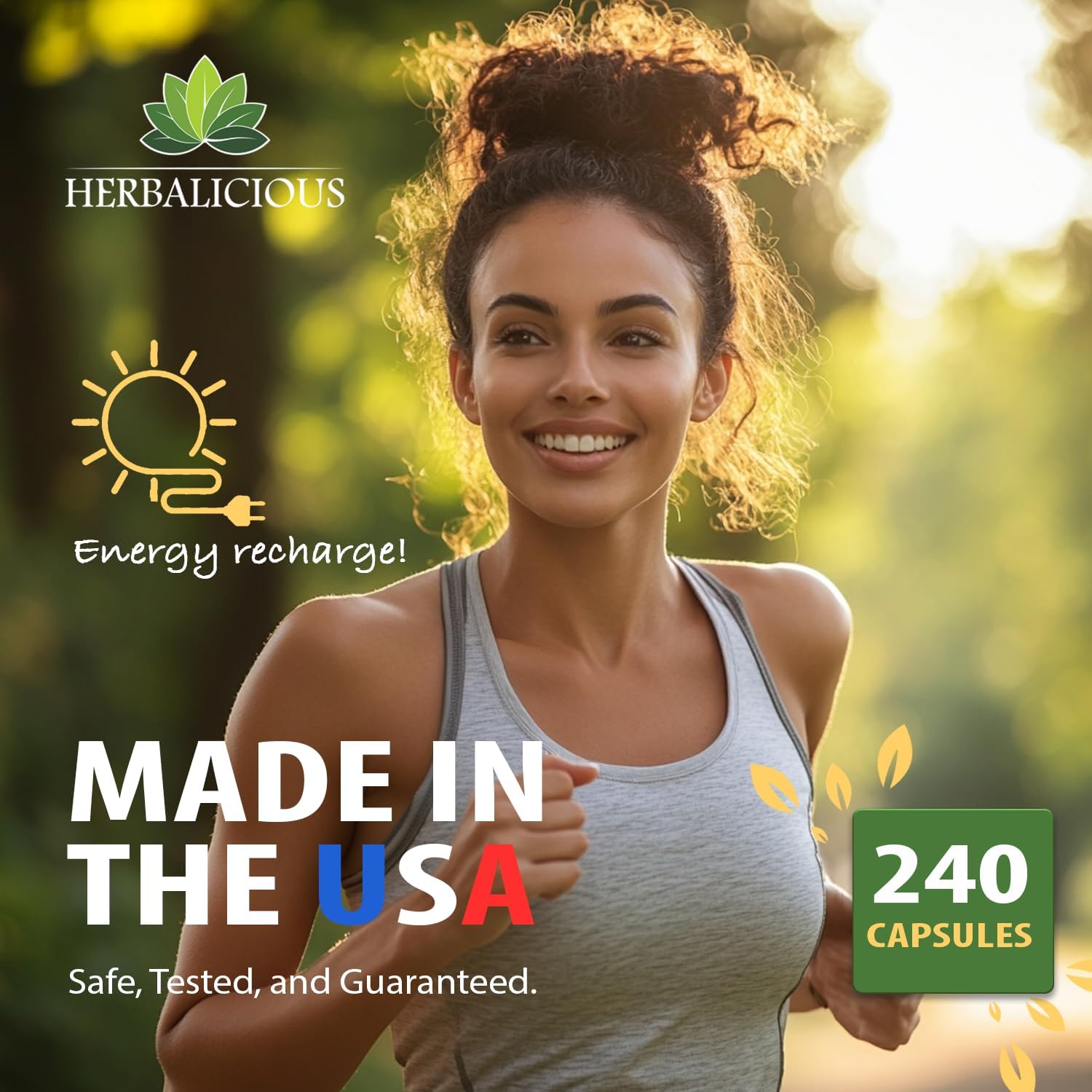 Herbalicious Sea Moss Capsules – Irish Sea Moss Pills With Bladderwrack & Burdock Root – 240 Capsules, 1000Mg Per Serving – Immune Support, Thyroid & Gut Health – Vegan Superfood Supplement : Health & Household