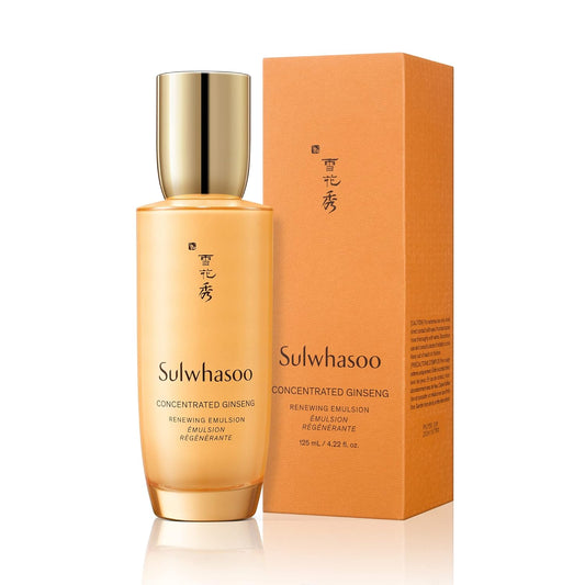 Sulwhasoo Concentrated Ginseng Renewing Emulsion: Lightweight Lotion To Smooth, Hydrate, And Visibly Soften Lines & Wrinkles, 4.22 Fl. Oz